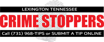 Crime Stoppers - Dial 731-968-TIPS